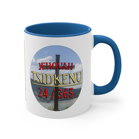 Jehovah Tsidkenu - Accent Coffee Mug, 11oz