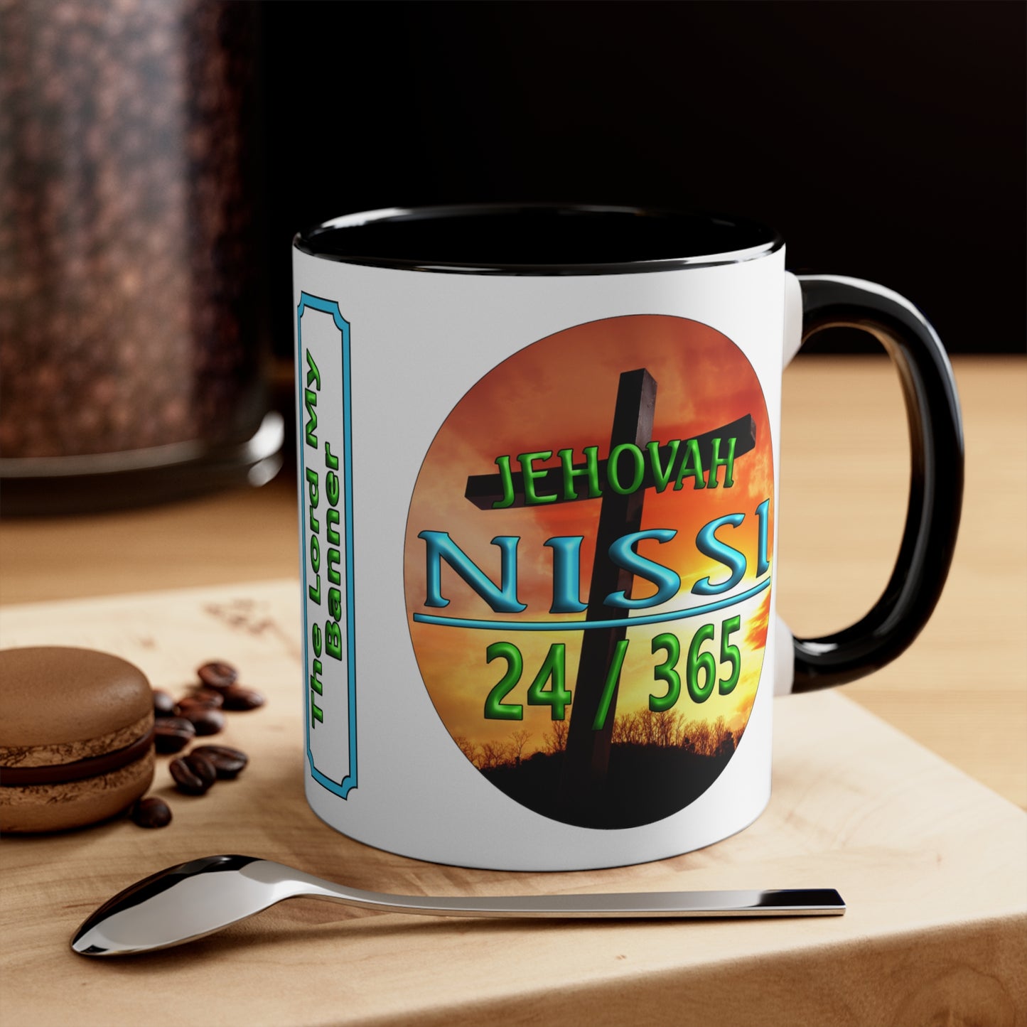 Jehovah Nissi - Accent Coffee Mug, 11oz