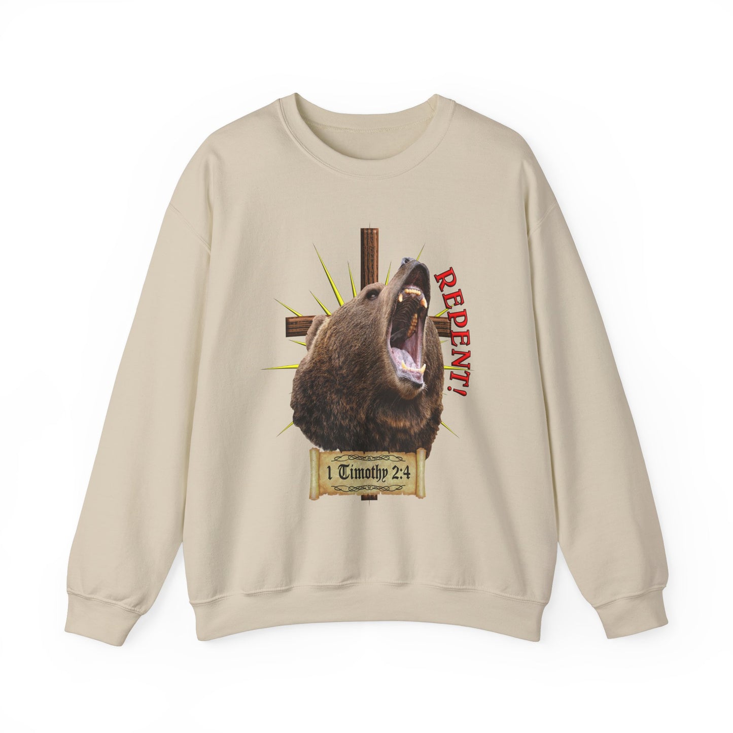 Repent - Grizzly - Crewneck Sweatshirt