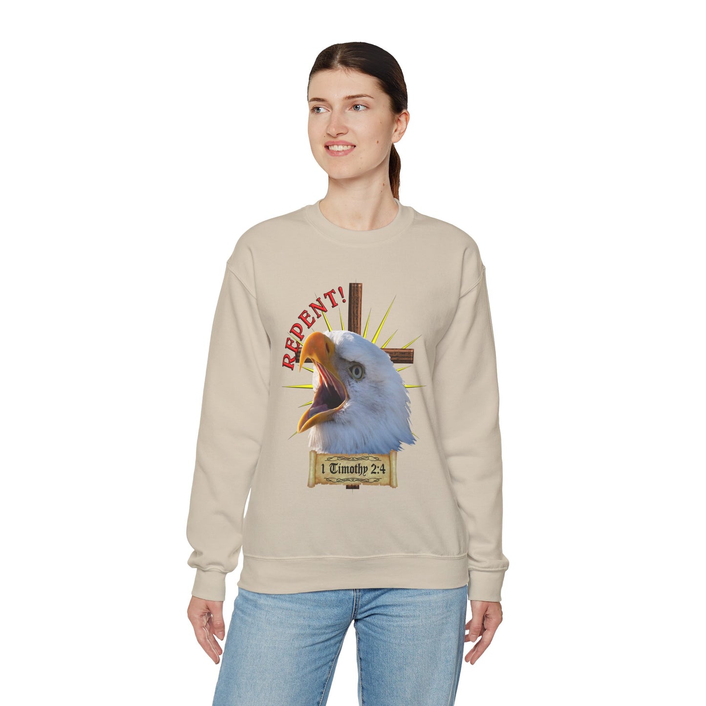 Repent - Eagle - Crewneck Sweatshirt