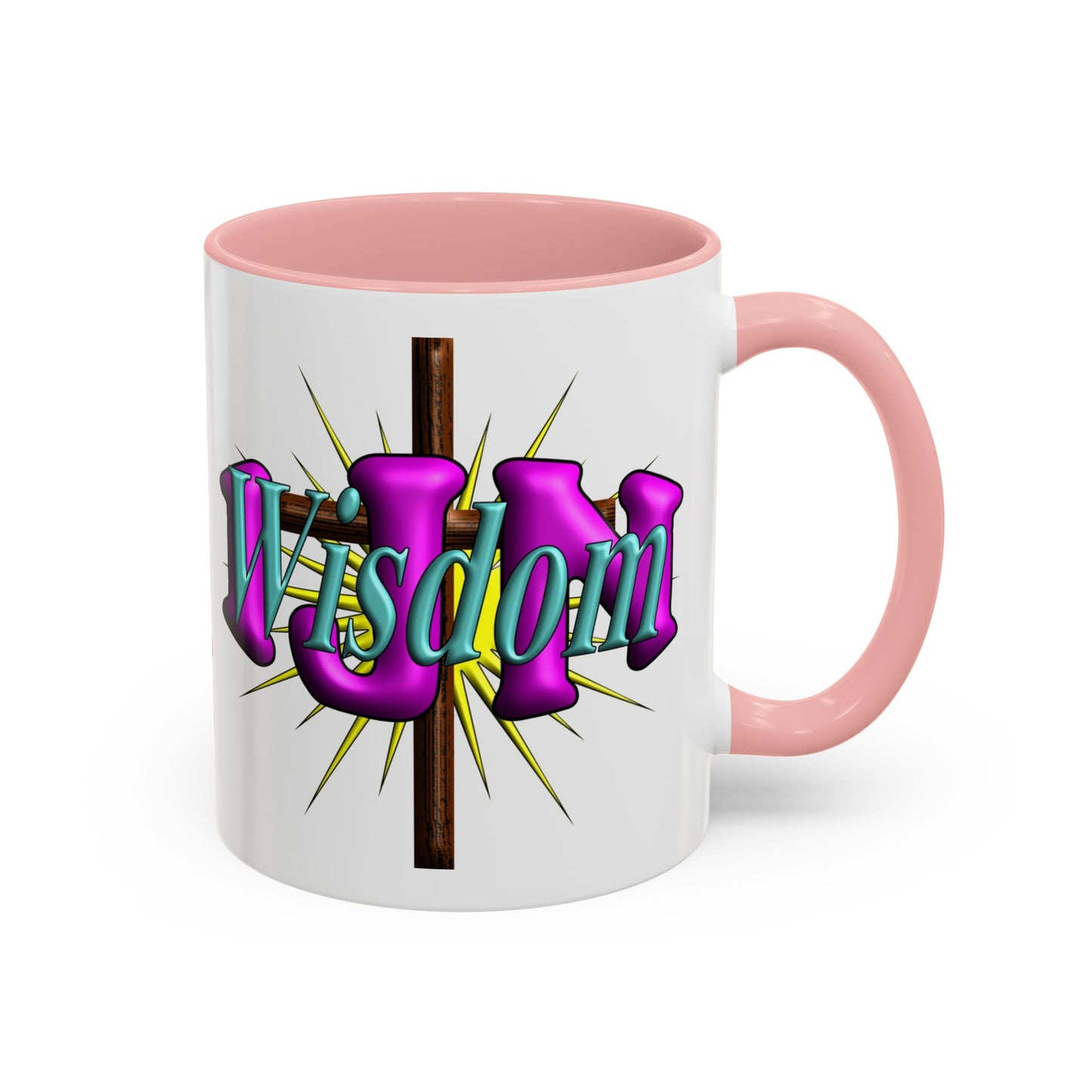 In Jesus Name - Wisdom - Accent Coffee Mug, 11oz