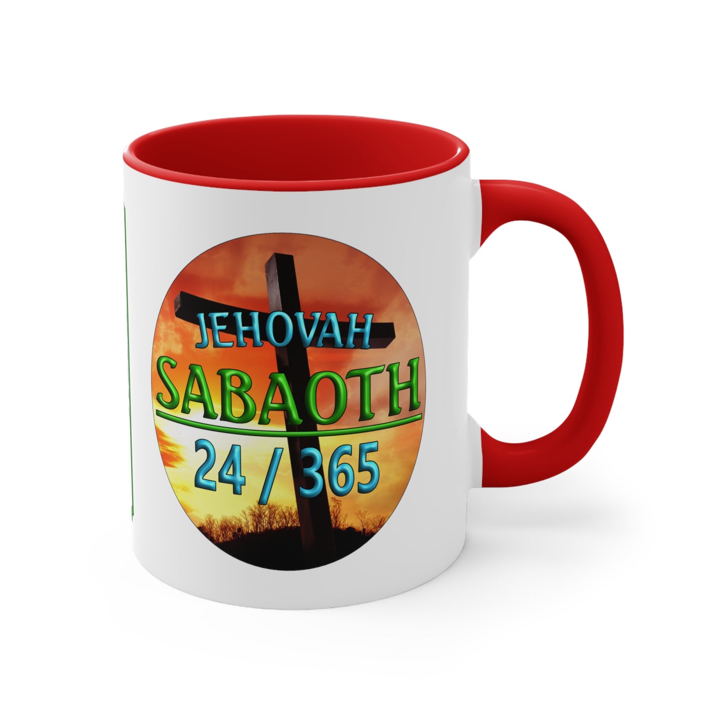 Jehovah Sabaoth - Accent Coffee Mug, 11oz