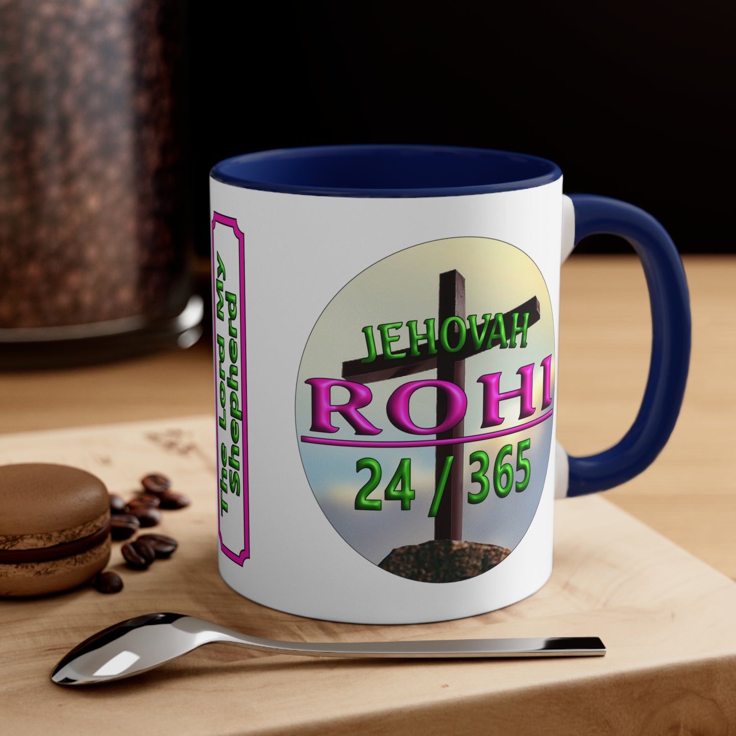 Jehovah Rohi - Accent Coffee Mug, 11oz