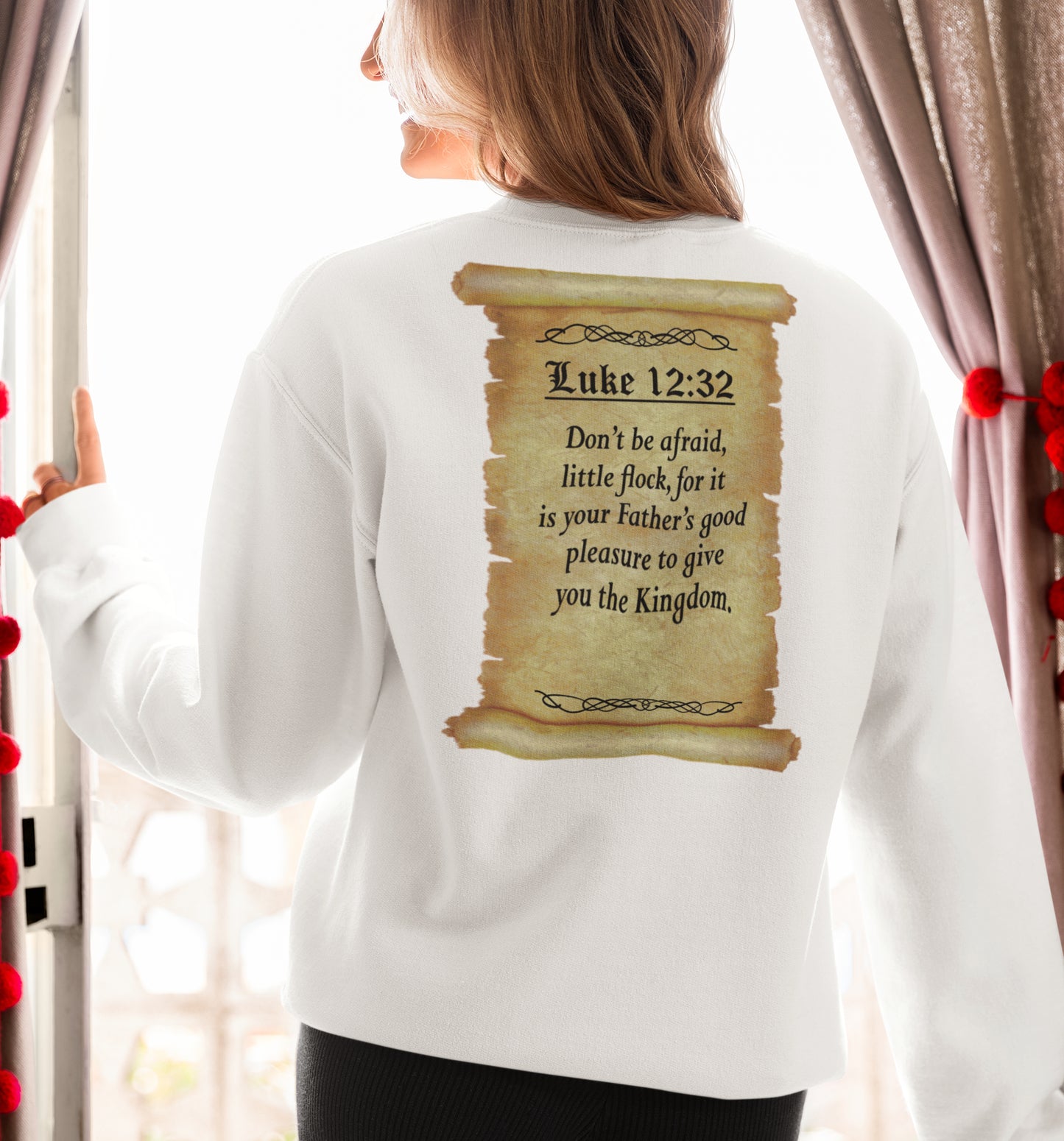 Verses - Luke 12:32 - Crewneck Sweatshirt