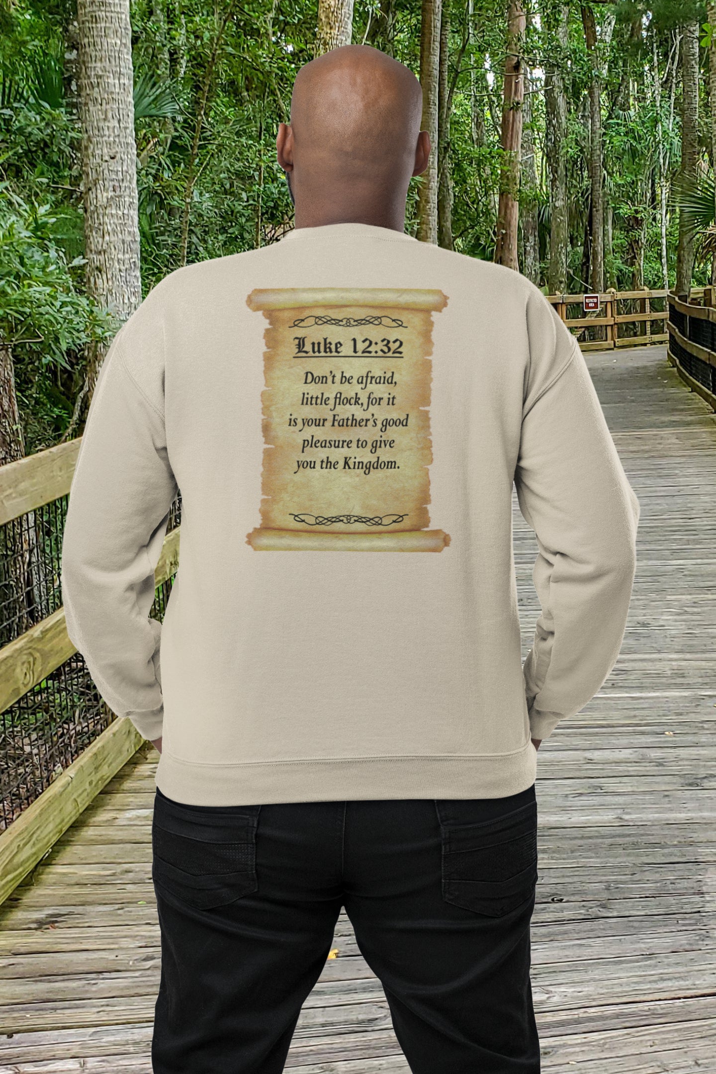 Verses - Luke 12:32 - Crewneck Sweatshirt