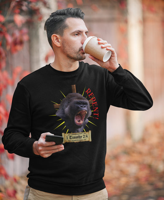 Repent - Gorilla - Crewneck Sweatshirt